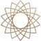 Ekena Millwork Eleanor Wood Fretwork Pierced Ceiling Medallion, Red Oak, 16"OD x 6 1/8"ID x 1/4"T CMWP16X16X0250EARO - alternate 1